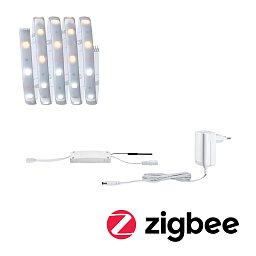 MaxLED 250 LED Strip Smart Home Zigbee měnitelná bílá s krytím základní sada 1,5m IP44 6W 30LEDs/m měnitelná bílá 24VA - PAULMANN Obrázek pro produkt MaxLED 250 LED Strip Smart Home Zigbee měnitelná bílá s krytím základní sada 1,5m IP44 6W 30LEDs/m měnitelná bílá 24VA - PAULMANN