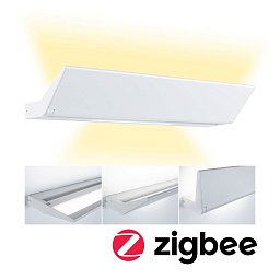 LED nástěnné svítidlo Smart Home Zigbee Ranva měnitelná bílá / 230V 13W stmívatelné bílá mat - PAULMANN Obrázek pro produkt LED nástěnné svítidlo Smart Home Zigbee Ranva měnitelná bílá / 230V 13W stmívatelné bílá mat - PAULMANN