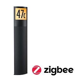 LED stojací svítidlo Smart Home Zigbee Padea soumrakový senzor neláká hmyz IP44 847mm CCT 8,5W 230V antracit umělá hmota - PAULMANN Obrázek pro produkt LED stojací svítidlo Smart Home Zigbee Padea soumrakový senzor neláká hmyz IP44 847mm CCT 8,5W 230V antracit umělá hmota - PAULMANN