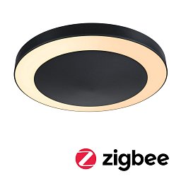 LED stropní svítidlo Smart Home Zigbee Circula soumrakový senzor IP44 320mm CCT 14W antracit - PAULMANN Obrázek pro produkt LED stropní svítidlo Smart Home Zigbee Circula soumrakový senzor IP44 320mm CCT 14W antracit - PAULMANN