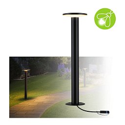 Plug & Shine LED stojací svítidlo Plate samostatné svítidlo IP44 2200K 7W antracit - PAULMANN Obrázek pro produkt Plug & Shine LED stojací svítidlo Plate samostatné svítidlo IP44 2200K 7W antracit - PAULMANN
