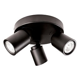 Deko-Light stropní přisazené svítidlo Librae Roa III 220-240V AC/50-60Hz GU10 3x max. 50,00 W tmavě černá RAL 9005 - LIGHT IMPRESSIONS Obrázek pro produkt Deko-Light stropní přisazené svítidlo Librae Roa III 220-240V AC/50-60Hz GU10 3x max. 50,00 W tmavě černá RAL 9005 - LIGHT IMPRESSIONS