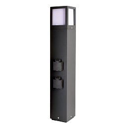 Deko-Light stojací svítidlo Facado Socket 220-240V AC/50-60Hz E27 1x max. 20,00 W 650 mm tmavěšedá - LIGHT IMPRESSIONS Obrázek pro produkt Deko-Light stojací svítidlo Facado Socket 220-240V AC/50-60Hz E27 1x max. 20,00 W 650 mm tmavěšedá - LIGHT IMPRESSIONS