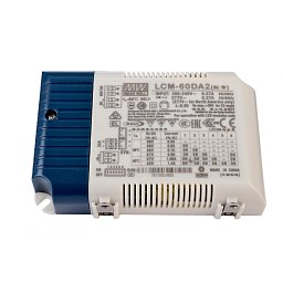 Meanwell LED-napájení DIM, Multi CC, LCM-60DA2 / DALI2 + DALI1 konstantní proud 500/600/700/900/1050/1400 mA IP20 stmívatelné 2-90V DC 60,30 W - LIGHT IMPRESSIONS Obrázek pro produkt Meanwell LED-napájení DIM, Multi CC, LCM-60DA2 / DALI2 + DALI1 konstantní proud 500/600/700/900/1050/1400 mA IP20 stmívatelné 2-90V DC 60,30 W - LIGHT IMPRESSIONS