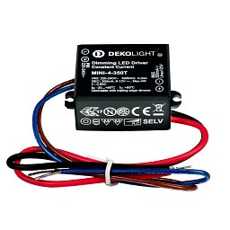 Deko-Light LED-napájení MINI, DIM, CC, MINI-4-350T/4W konstantní proud 350 mA IP65 stmívatelné 6-12V DC 2,10-4,00 W - LIGHT IMPRESSIONS Obrázek pro produkt Deko-Light LED-napájení MINI, DIM, CC, MINI-4-350T/4W konstantní proud 350 mA IP65 stmívatelné 6-12V DC 2,10-4,00 W - LIGHT IMPRESSIONS