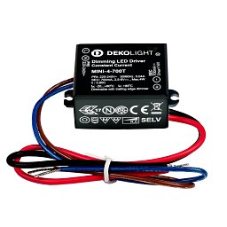 Deko-Light LED-napájení MINI, DIM, CC, MINI-4-700T/4W konstantní proud 700 mA IP65 stmívatelné 2,5-6V DC 2,00-4,00 W - LIGHT IMPRESSIONS Obrázek pro produkt Deko-Light LED-napájení MINI, DIM, CC, MINI-4-700T/4W konstantní proud 700 mA IP65 stmívatelné 2,5-6V DC 2,00-4,00 W - LIGHT IMPRESSIONS