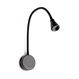 BEL nástěnná lampa na čtení, černá - FARO Obrázek pro produkt BEL nástěnná lampa na čtení, černá - FARO
