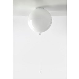 Stropní svítidlo MEMORY bílé lesklé průměr 40cm E27 15W úsporná - BROKIS A Obrázek pro produkt Stropní svítidlo MEMORY bílé lesklé průměr 40cm E27 15W úsporná - BROKIS A