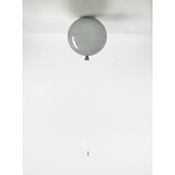 Stropní svítidlo Memory průměr skla 30cm E27 15W ŠEDÁ lesklá - BROKIS B Obrázek pro produkt Stropní svítidlo Memory průměr skla 30cm E27 15W ŠEDÁ lesklá - BROKIS B