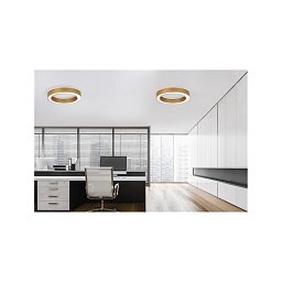 Stropní svítidlo MORBIDO zlatý mosazný hliník a akryl LED 50W 230V 2700K - 4000K IP20 vč. dálkového ovládání stmívatelné Tuya - NOVA LUCE Obrázek pro produkt Stropní svítidlo MORBIDO zlatý mosazný hliník a akryl LED 50W 230V 2700K - 4000K IP20 vč. dálkového ovládání stmívatelné Tuya - NOVA LUCE