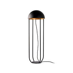 JELLYFISH černá a zlatá stojací lampa - FARO Obrázek pro produkt JELLYFISH černá a zlatá stojací lampa - FARO