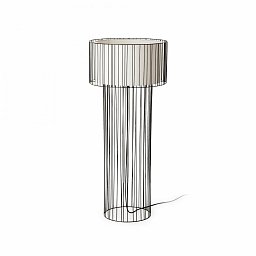 LINDA černá stojací lampa - FARO Obrázek pro produkt LINDA černá stojací lampa - FARO