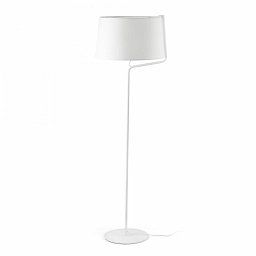BERNI bílá stojací lampa - FARO Obrázek pro produkt BERNI bílá stojací lampa - FARO