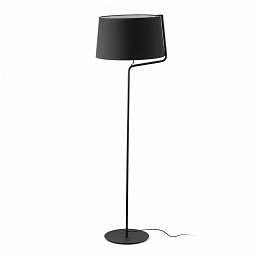 BERNI černá stojací lampa - FARO Obrázek pro produkt BERNI černá stojací lampa - FARO