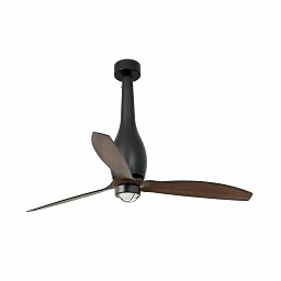 ETERFAN M LED, černá/dřevo, stropní ventilátor s DC motorem - FARO Obrázek pro produkt ETERFAN M LED, černá/dřevo, stropní ventilátor s DC motorem - FARO