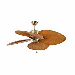 CUBA L starozlatá, stropní ventilátor - FARO Obrázek pro produkt CUBA L starozlatá, stropní ventilátor - FARO