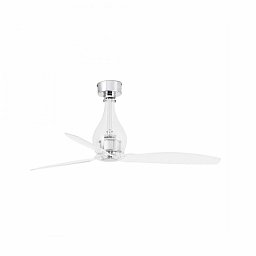 MINI ETERFAN M, transparentní, stropní ventilátor s DC motorem - FARO Obrázek pro produkt MINI ETERFAN M, transparentní, stropní ventilátor s DC motorem - FARO