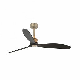 JUST FAN M, starozlatá/černá, stropní ventilátor - FARO Obrázek pro produkt JUST FAN M, starozlatá/černá, stropní ventilátor - FARO