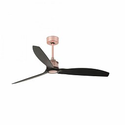 JUST FAN M, měď/černá, stropní ventilátor - FARO Obrázek pro produkt JUST FAN M, měď/černá, stropní ventilátor - FARO