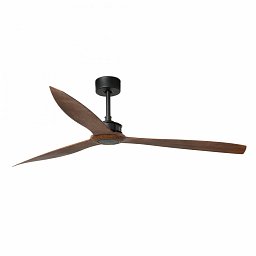 JUST FAN XL, černá/dřevo, stropní ventilátor 178cm - FARO Obrázek pro produkt JUST FAN XL, černá/dřevo, stropní ventilátor 178cm - FARO