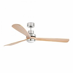 LANTAU XL LED, nikl/borovice, stropní ventilátor s DC motorem - FARO Obrázek pro produkt LANTAU XL LED, nikl/borovice, stropní ventilátor s DC motorem - FARO