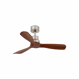 MINI LANTAU S, nikl, stropní ventilátor s DC motorem - FARO Obrázek pro produkt MINI LANTAU S, nikl, stropní ventilátor s DC motorem - FARO