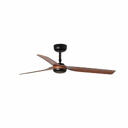 PUNT M, černá/tmavé dřevo, stropní ventilátor s DC motorem - FARO Obrázek pro produkt PUNT M, černá/tmavé dřevo, stropní ventilátor s DC motorem - FARO