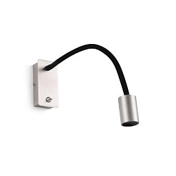 LESER nástěnná lampa na čtení, nikl - FARO Obrázek pro produkt LESER nástěnná lampa na čtení, nikl - FARO