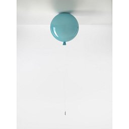 Stropní svítidlo Memory průměr skla 30cm E27 15W TYRKYSOVÁ matná - BROKIS C Obrázek pro produkt Stropní svítidlo Memory průměr skla 30cm E27 15W TYRKYSOVÁ matná - BROKIS C