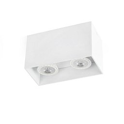 TECTO-2 stropní svítidlo, bílá, GU10 - FARO Obrázek pro produkt TECTO-2 stropní svítidlo, bílá, GU10 - FARO