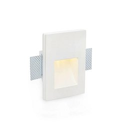 PLAS SQ zapuštěné nástěnné svítidlo, bílá - FARO Obrázek pro produkt PLAS SQ zapuštěné nástěnné svítidlo, bílá - FARO