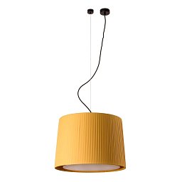 SAMBA závěsné svítidlo, černá/skládaná žlutá, pr.450 - FARO Obrázek pro produkt SAMBA závěsné svítidlo, černá/skládaná žlutá, pr.450 - FARO