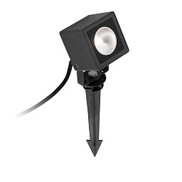 SOBEK LED bodové svítidlo, černá, se zápichem - FARO Obrázek pro produkt SOBEK LED bodové svítidlo, černá, se zápichem - FARO