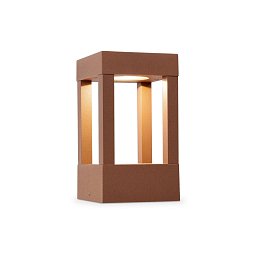 AGRA 200 sloupková lampa, rezavá, 2850-3050K - FARO Obrázek pro produkt AGRA 200 sloupková lampa, rezavá, 2850-3050K - FARO