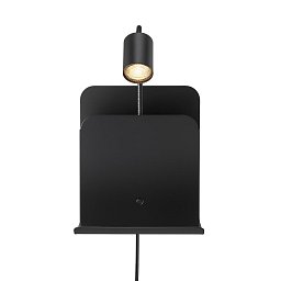 Roomi nástěnné svítidlo černá - NORDLUX Obrázek pro produkt Roomi nástěnné svítidlo černá - NORDLUX