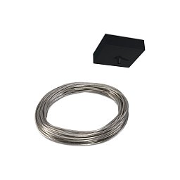 MAG stropní baldachýn + kabel 3m 5x 0,75 černý - LED2 Lighting Obrázek pro produkt MAG stropní baldachýn + kabel 3m 5x 0,75 černý - LED2 Lighting
