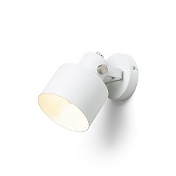 CELEIA přisazená matná bílá matný nikl 230V E27 40W - RED - DESIGN RENDL Obrázek pro produkt CELEIA přisazená matná bílá matný nikl 230V E27 40W - RED - DESIGN RENDL