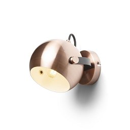 AGNETA přisazená česaná měď/černá 230V E27 40W - RED - DESIGN RENDL Obrázek pro produkt AGNETA přisazená česaná měď/černá 230V E27 40W - RED - DESIGN RENDL