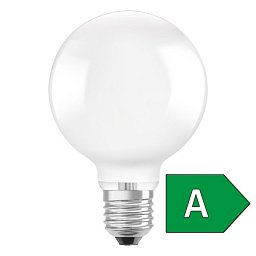OSRAM ULTRA ECONOMY 210lm/W Globe 95 matná 230V E27 LED EQ60 3000K - DESIGN RENDL Obrázek pro produkt OSRAM ULTRA ECONOMY 210lm/W Globe 95 matná 230V E27 LED EQ60 3000K - DESIGN RENDL