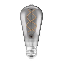 OSRAM Vintage Edison SPIRAL kouřová 230V E27 LED EQ25 1800K - DESIGN RENDL Obrázek pro produkt OSRAM Vintage Edison SPIRAL kouřová 230V E27 LED EQ25 1800K - DESIGN RENDL