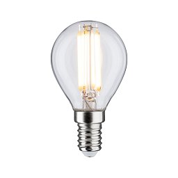 Filament 230V LED kapka E14 5,9W 2700K stmívatelné čirá - PAULMANN Obrázek pro produkt Filament 230V LED kapka E14 5,9W 2700K stmívatelné čirá - PAULMANN
