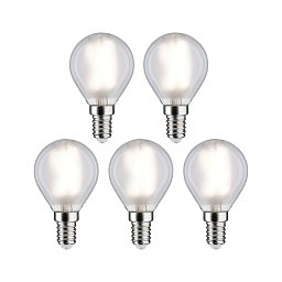 Filament 230V LED kapka E14 5x4,8W 4000K mat - PAULMANN Obrázek pro produkt Filament 230V LED kapka E14 5x4,8W 4000K mat - PAULMANN