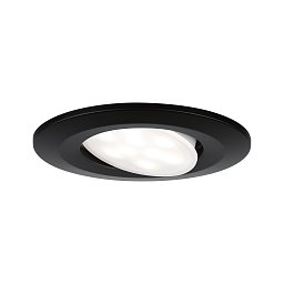 LED vestavné svítidlo Calla výklopné IP65 kruhové 90mm 30° 6W 230V 4000K černá mat - PAULMANN Obrázek pro produkt LED vestavné svítidlo Calla výklopné IP65 kruhové 90mm 30° 6W 230V 4000K černá mat - PAULMANN
