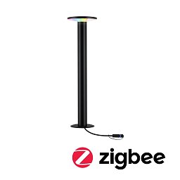 Plug & Shine LED stojací svítidlo Smart Home Zigbee Plate IP44 RGBW+ 5W antracit - PAULMANN Obrázek pro produkt Plug & Shine LED stojací svítidlo Smart Home Zigbee Plate IP44 RGBW+ 5W antracit - PAULMANN