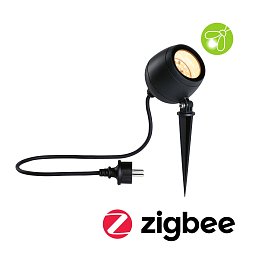 LED bodové zahradní světlo Smart Home Zigbee Kikolo neláká hmyz IP65 90mm CCT 6,2W 230V 80° antracit umělá hmota/hliník - PAULMANN Obrázek pro produkt LED bodové zahradní světlo Smart Home Zigbee Kikolo neláká hmyz IP65 90mm CCT 6,2W 230V 80° antracit umělá hmota/hliník - PAULMANN