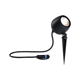 Plug & Shine LED bodové zahradní světlo Kikolo IP65 3000K 7,2W antracit - PAULMANN Obrázek pro produkt Plug & Shine LED bodové zahradní světlo Kikolo IP65 3000K 7,2W antracit - PAULMANN