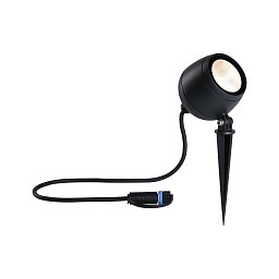 Plug & Shine LED bodové zahradní světlo Kikolo IP65 3000K 7,2W antracit - PAULMANN Obrázek pro produkt Plug & Shine LED bodové zahradní světlo Kikolo IP65 3000K 7,2W antracit - PAULMANN