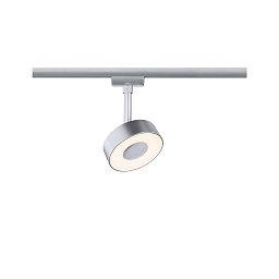 URail LED lištový spot 3-krokové-stmívatelné Circle 5W 3000K stmívatelné 230V matný chrom - PAULMANN Obrázek pro produkt URail LED lištový spot 3-krokové-stmívatelné Circle 5W 3000K stmívatelné 230V matný chrom - PAULMANN