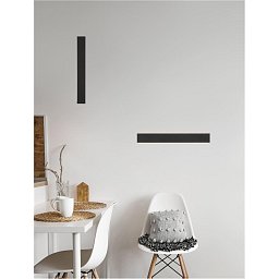 Nástěnné svítidlo SELINE černý hliník LED Philips 20W 230V 3000K IP44 - NOVA LUCE Obrázek pro produkt Nástěnné svítidlo SELINE černý hliník LED Philips 20W 230V 3000K IP44 - NOVA LUCE