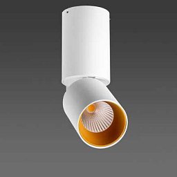 Přisazené svítidlo MARTORELL TUBE 10W Ø60 180mm 19º bílá / zlatá 2700K - BPM Obrázek pro produkt Přisazené svítidlo MARTORELL TUBE 10W Ø60 180mm 19º bílá / zlatá 2700K - BPM